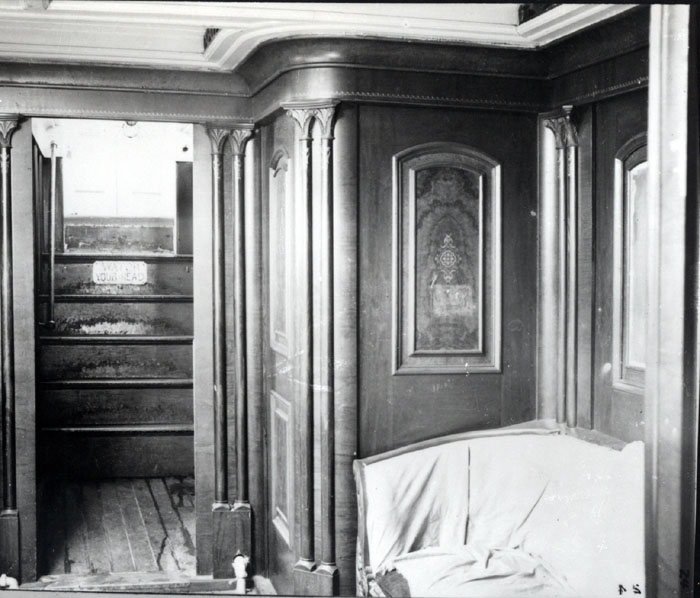 Cabin of the ship Benjamin F. Packard