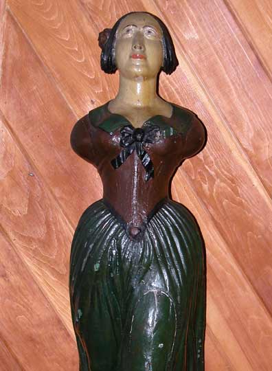 Figurehead with Dark Green Skirt