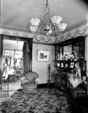 Interior view, Searsport home
