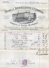 Receipt for the Purchase of Musical Instruments