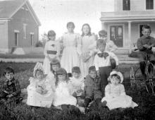 Sunday School Class, First Congregational Church, Searsport