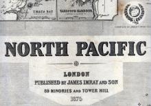 Title Block, <em>North Pacific</em> Chart 1875